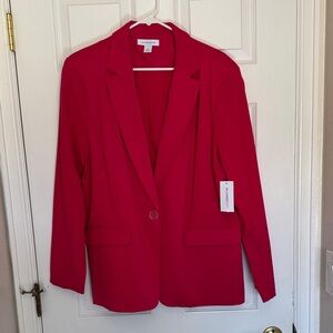 Liz Claiborne Women's Bold Hot Pink Blazer